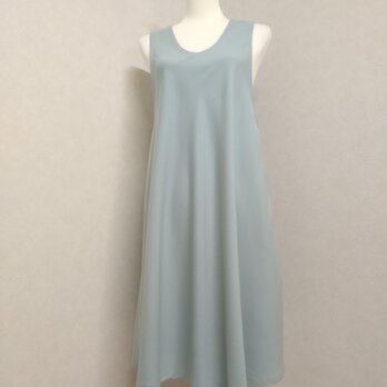 あったかみのあるミントグリーン。サラッとエプロンドレス。GRF−312の画像