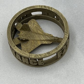 BRASS製オーダーメイド飛行機アクセサリー　F22タイプ　F14タイプ　F15タイプの画像