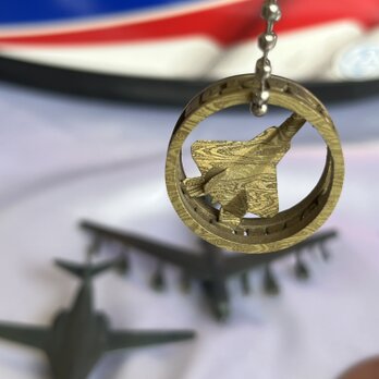 BRASS製オーダーメイド飛行機アクセサリー　F22タイプ　F14タイプ　F15タイプ