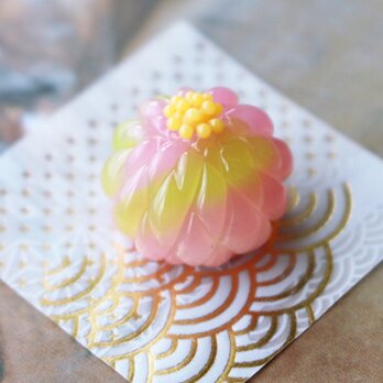 ガラスのミニチュア和菓子・練り切り　★ガラスのミニチュア和菓子店★の画像