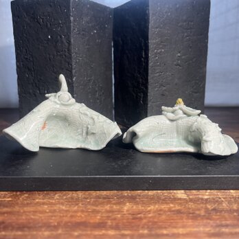雛　No.4  青白磁　miniの画像