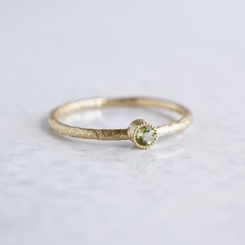Peridot birthstone ring [R050K10PD]