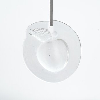 Glass ornament｜apple｜2の画像