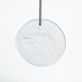 Glass ornament｜dogの画像