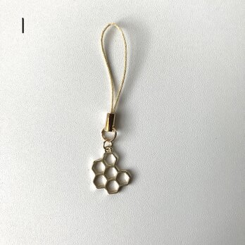 【付属品】蜜蜂ストラップ１　蜂の巣(小)の画像
