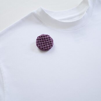 Smocking brooch・むらさき