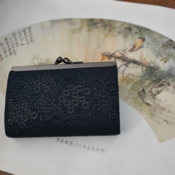 印傳財布　甲州伝統工芸　鹿革漆　walletの画像