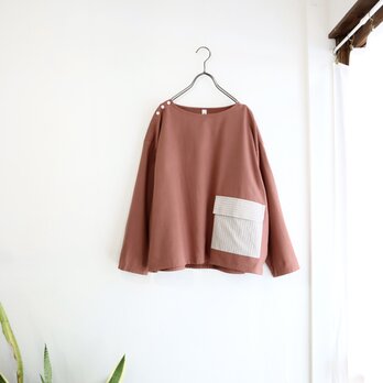 shoulder button pocket pull-over (pincotta)の画像