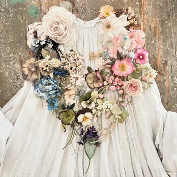 『飾りの花束　押し花』の画像