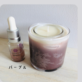 キャンドル　パープルの画像