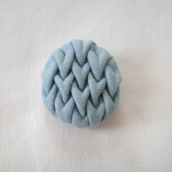 heart brooch・サックスの画像