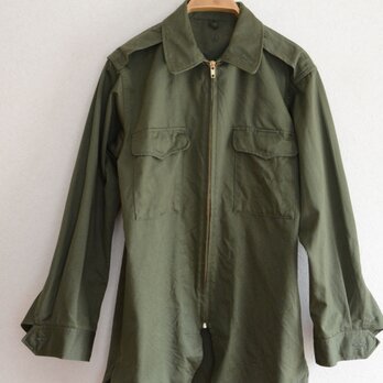 65式 作業服 ジャケット ミリタリー 上衣 自衛隊 防衛庁 PX 詳細不明 ジャパンヴィンテージの画像