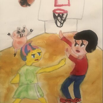 バスケットボールの画像