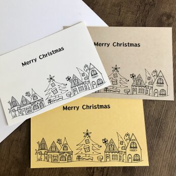 クリスマスポストカード　3枚の画像
