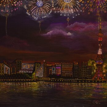 KIRAKIRA ART ALICE★【心の花火が咲いた2024】アクリル画の画像