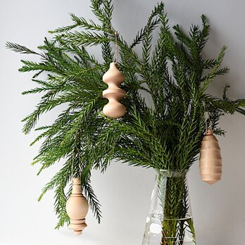 「木と」のクリスマスオーナメント　2024　( オーナメント3個+保管箱 )  ※期間限定販売の画像