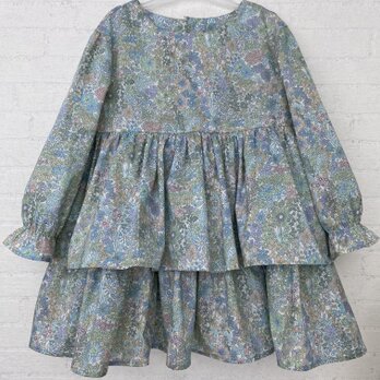 リバティーワンピース　子供100サイズの画像