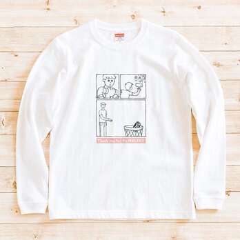 長袖 Tシャツ 『空き缶モルック』 男女兼用 ロンT