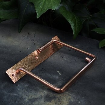 巻-maki- 【銅の紙巻器、ペーパーホルダー】の画像