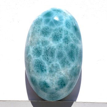 ラリマー[577] 38x23mm 96Cts　天然石 ルース／カボションの画像