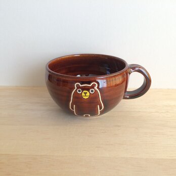 スープカップ（クマ）の画像