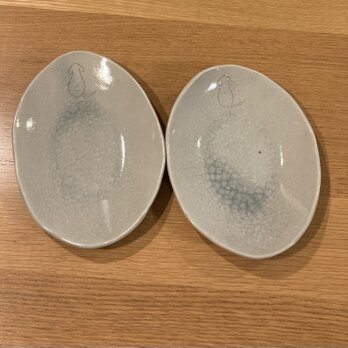 おふけのワンコお皿の画像