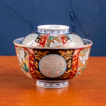骨董　アンティーク　古伊万里　色絵　金襴手　染錦　龍文　鉢　深鉢　平水指　茶道具 伊万里 色絵 十錦手 火鉢 - 生活骨董と古布のアンティーク