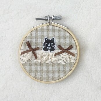 ベージュっこシリーズ ワッペンメルティ刺繍枠 小の画像