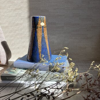 北欧＊ウプサラエクビー／三角ストライプの花瓶／rubus vase 4466／マリシムルソンの画像