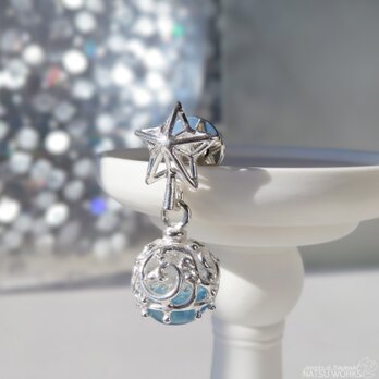 アクアマリン ブローチ / Aquamarine Star and Ornament Broochの画像