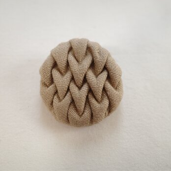 heart・brooch（ブラウン）の画像