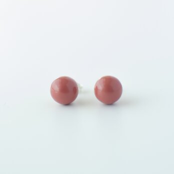 漆玉ピアス 桜の画像