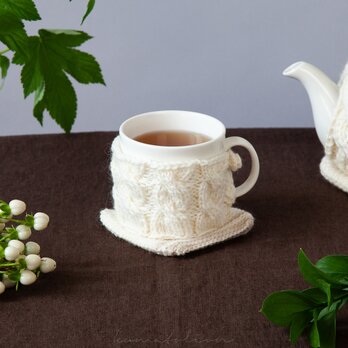 マグコージー＆コースター ホワイト [受注制作]