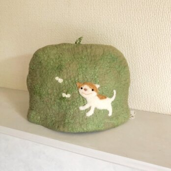 おさんぽねこちゃん　ティーコーゼの画像