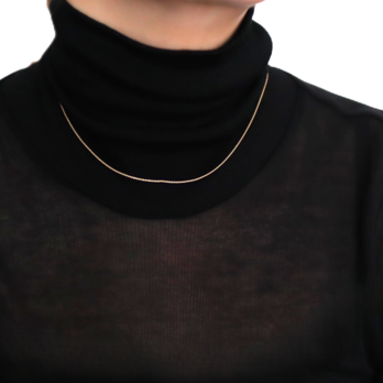 ［Sale］K18チェーンネックレス　1点限りの画像