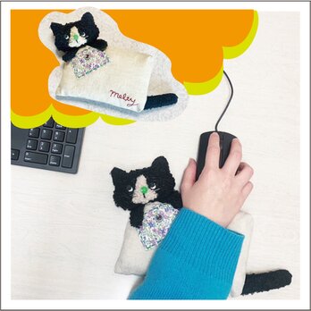 Melty&Micotyぬいぐるみ メルティのちょこっとクッションの画像