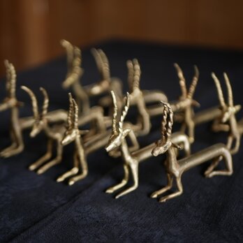 オブジェ　カトラリーレスト　アニマル　フランスヴィンテージ　ブロカントのある暮らし