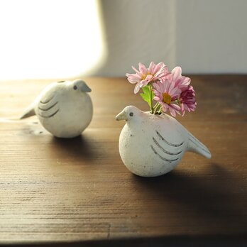 しろ鳥（小） / 花器　花瓶の画像