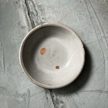 フランス　キュノワール　深皿　紫がかったグレーの画像