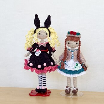 【受注製作・専用ページ】赤毛のアンさんとクロミちゃんの画像