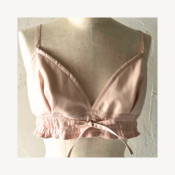 リラックスブラジャー｜ミルキーピンク