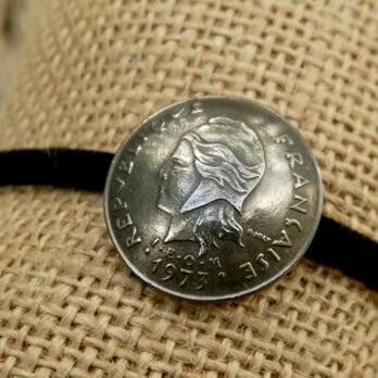 ＃H215  New Caledonia Coin Hair Elasticの画像