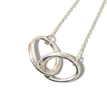 「Tiffany& Co.」 Double Loop Elsa Peletti Silver 925 Necklaceの画像