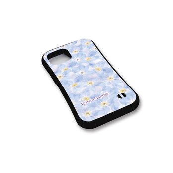 グリップケース iPhoneケース【わすれなぐさ（優しい彩り）】（名入れ可）の画像