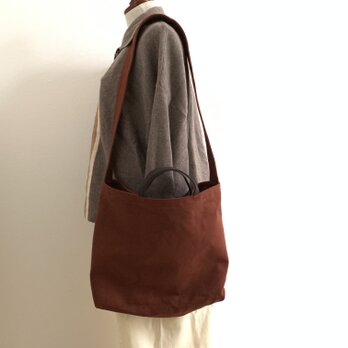 ritto】 洗えるトートバッグ 2way ショルダートートバッグ　帆布　ウォッシュキャンバスの画像
