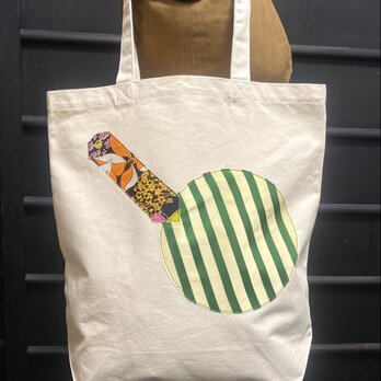 totebag /ヴィンテージファブリックのパッチワーク　トートバッグ■tf-374aの画像