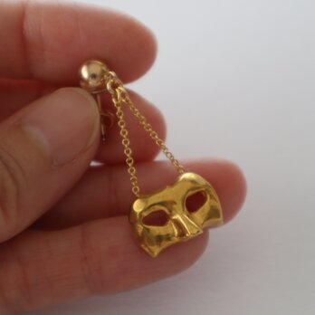 【片耳】Venetian mask pierceの画像