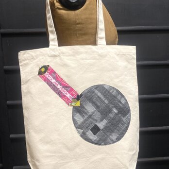 totebag /ヴィンテージファブリックのパッチワーク　トートバッグ■tf-374cの画像