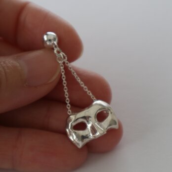【Silver925】Venetian mask pierce＜片耳＞の画像