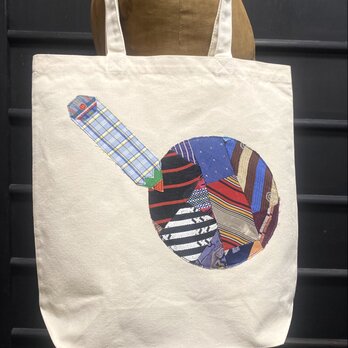 totebag /ヴィンテージファブリックのパッチワーク　トートバッグ■tf-374jの画像